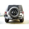 Dv8 Offroad JEEP JK REAR BUMPER 07-18 WRANGLER JK STEEL FULL LENGTH RBSTTB-06